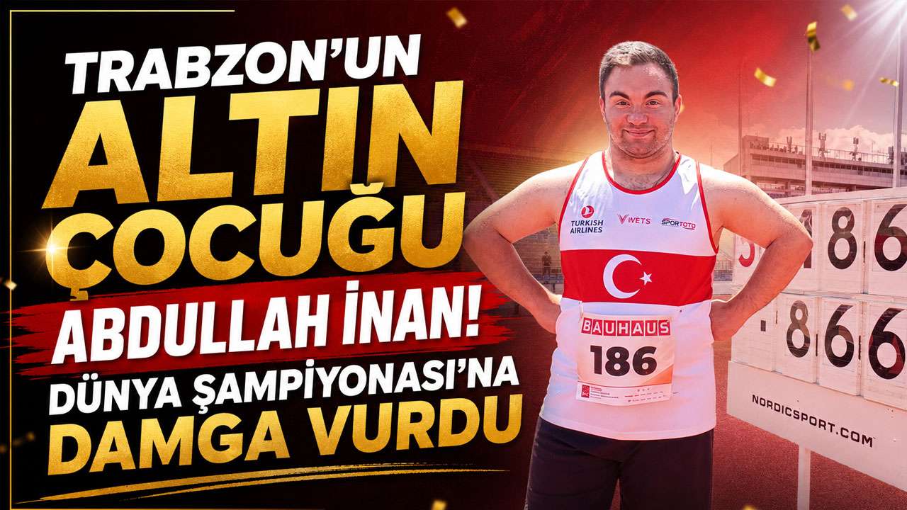 Trabzon'un altın çocuğu Abdullah İnan! Dünya Şampiyonası'na damga vurdu