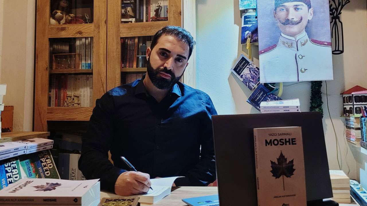 Trabzonlu yazar Arslan Alp Karaman'ın yeni kitabı yayımlandı