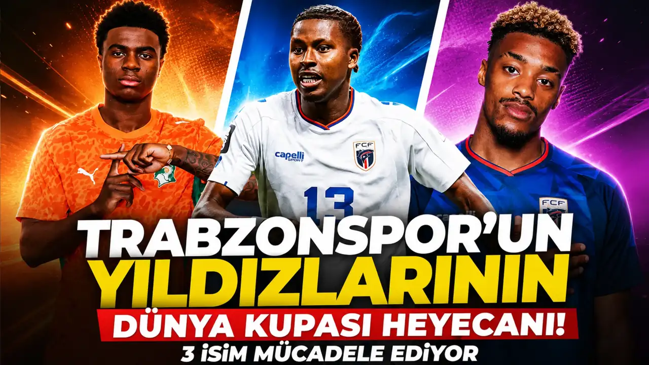 Trabzonspor'un yıldızlarının Dünya Kupası heyecanı! 3 isim mücadele ediyor
