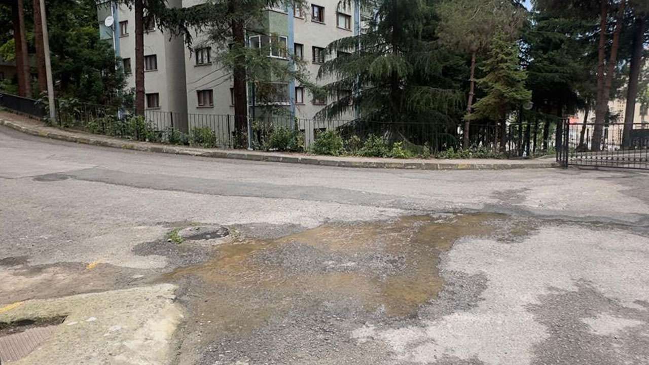 Trabzon'da site sakinlerinin kanalizasyon isyanı "Kalıcı çözüm istiyoruz"