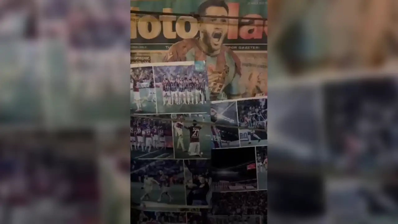 Diyarbakır’da Trabzonspor sevgisi! Boyacı ustanın dükkânı bordo-mavi müzeye döndü