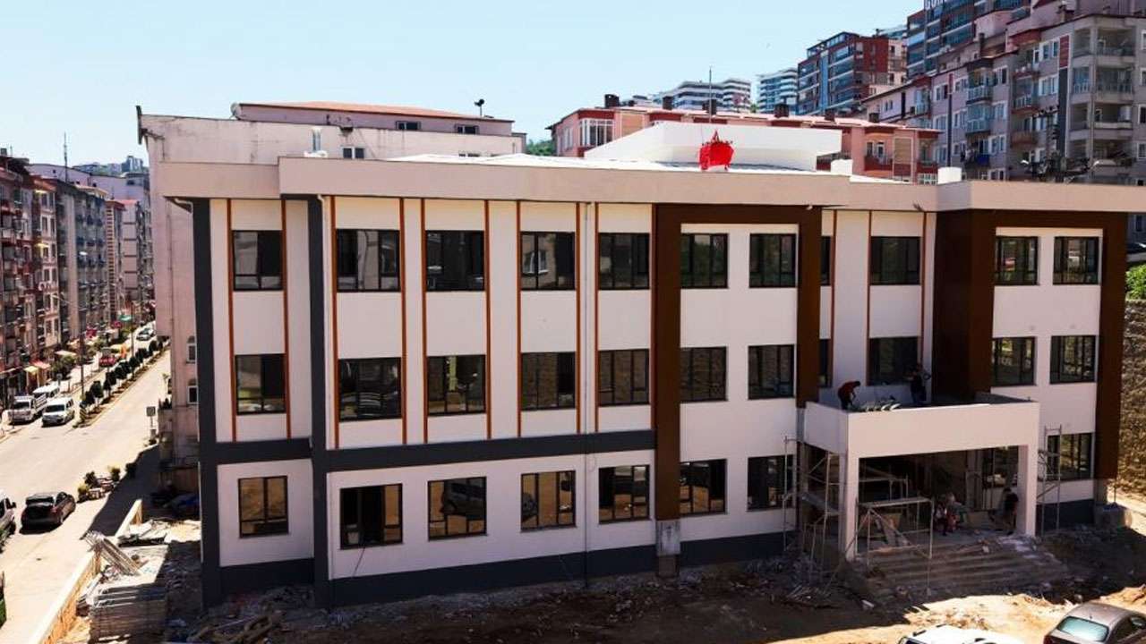Giresun’da 70 milyon liralık okul yatırımında sona doğru