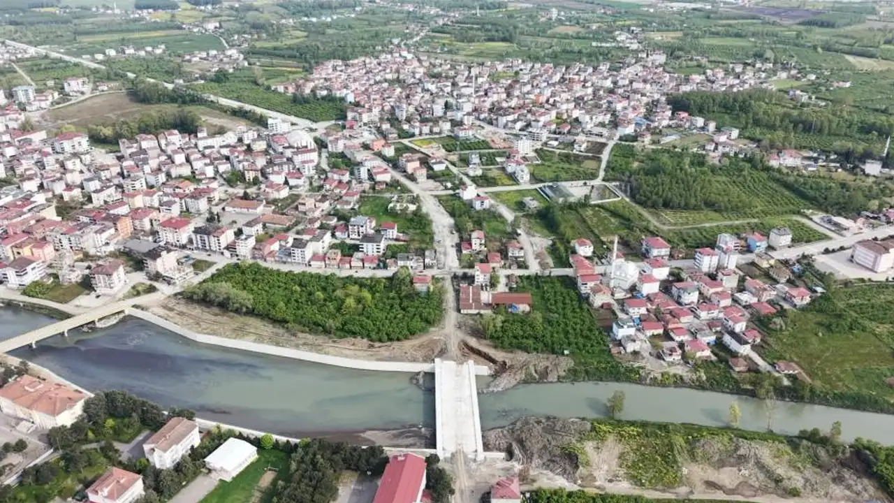 Terme’de dev ulaşım projelerinde sona doğru