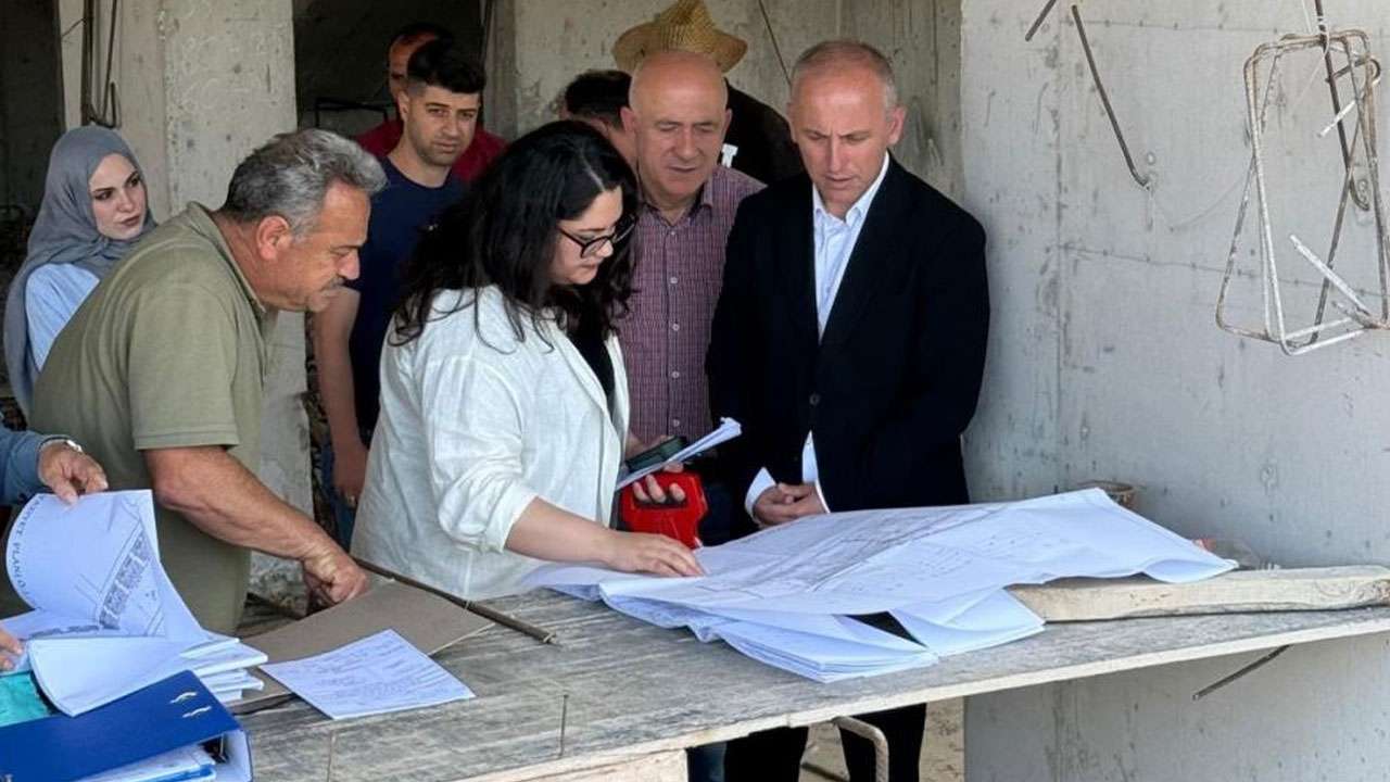Bayburt’ta inşaat sahalarında kapsamlı denetim gerçekleştirildi
