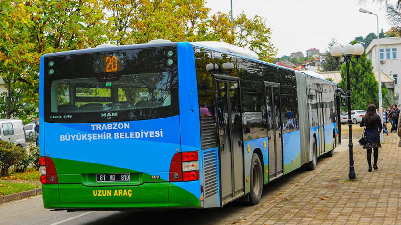 Trabzon'da YKS günü otobüs seferlerine düzenleme
