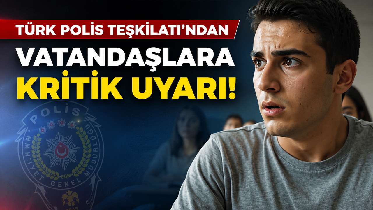 Türk Polis Teşkilatı’ndan vatandaşlara kritik uyarı