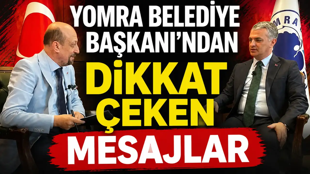 Yomra Belediye Başkanı'ndan dikkat  çeken mesajlar