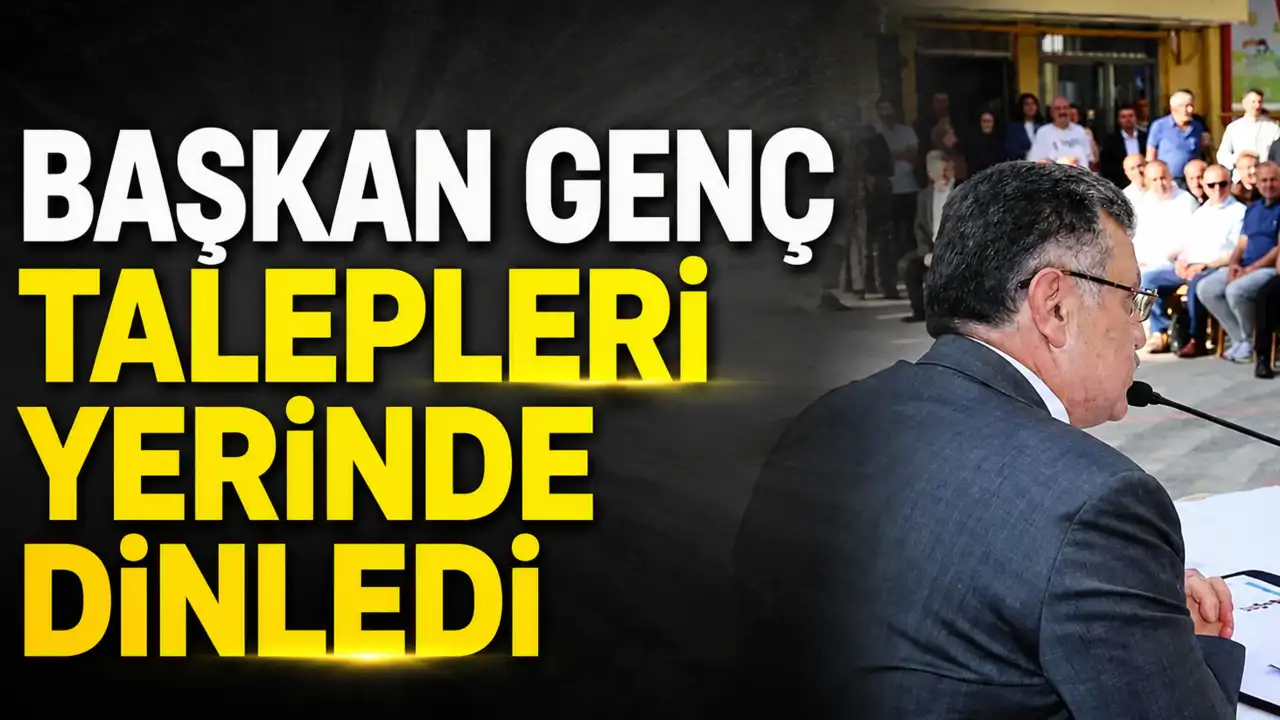 Başkan Genç talepleri yerinde dinledi