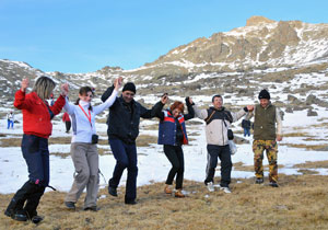 Gümüşhaneli dağcılar zirvede!