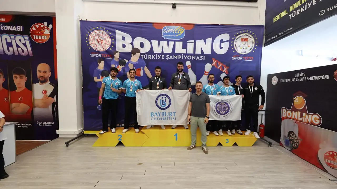 Bayburt Üniversitesi bowlingde 10 madalya kazandı