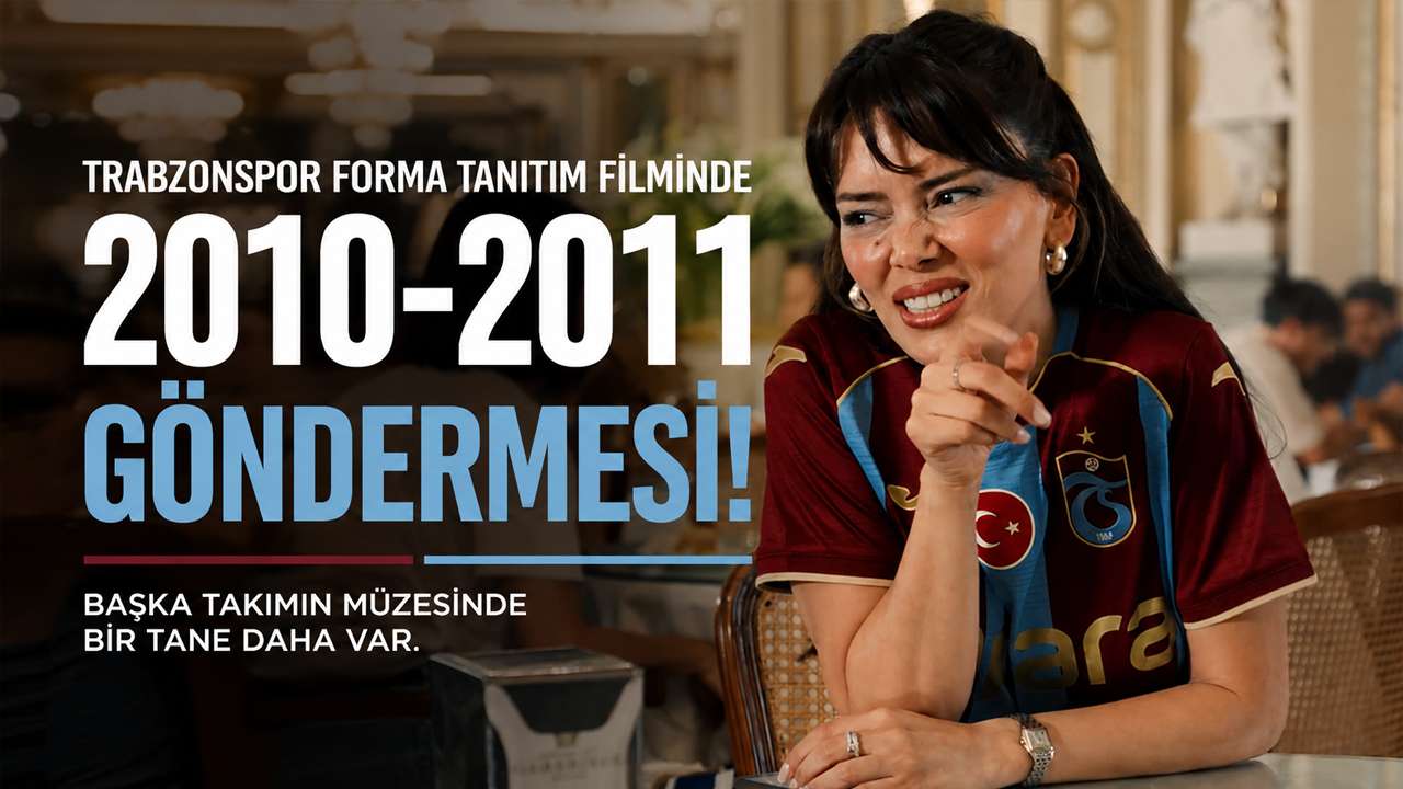 Trabzonspor forma tanıtım filminde 2010-2011 göndermesi!
