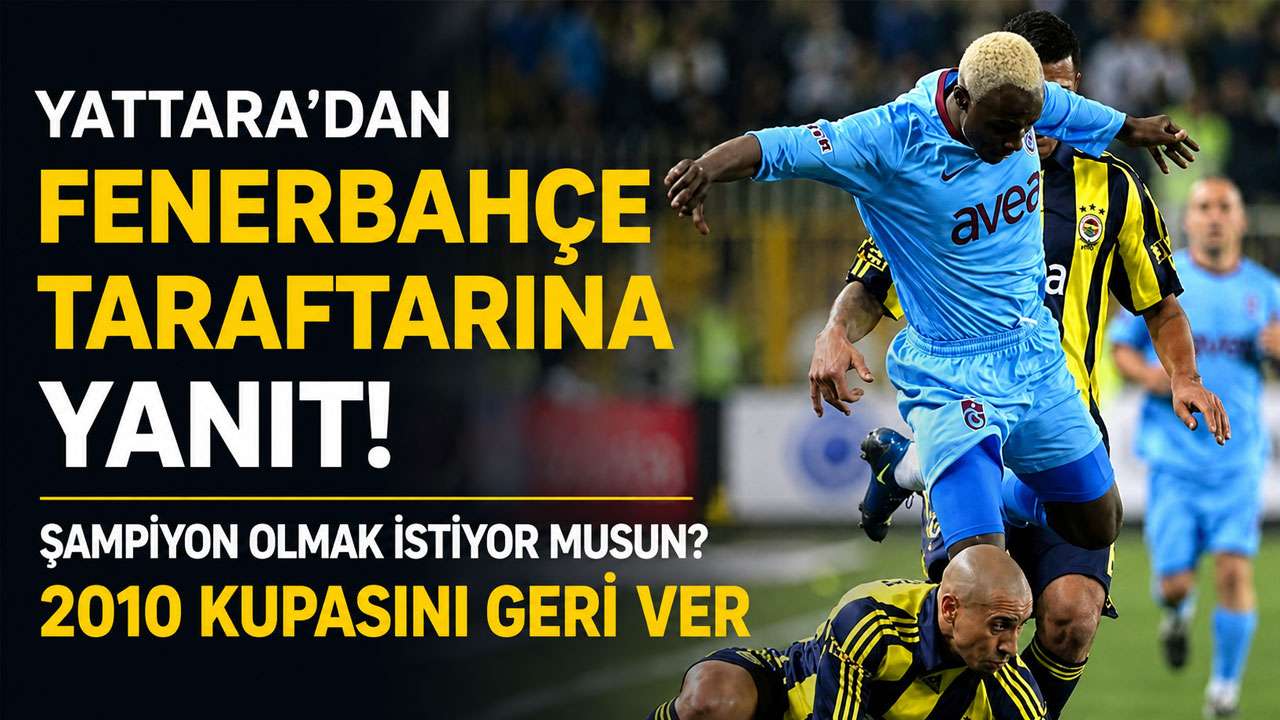 Yattara'dan Fenerbahçe taraftarına yanıt! 
