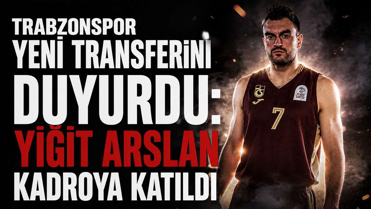 Trabzonspor yeni transferini duyurdu: Yiğit Arslan kadroya katıldı