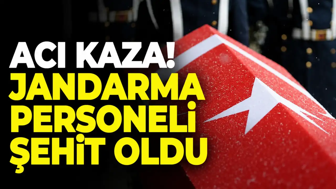 Van’da acı kaza! Jandarma personeli şehit oldu