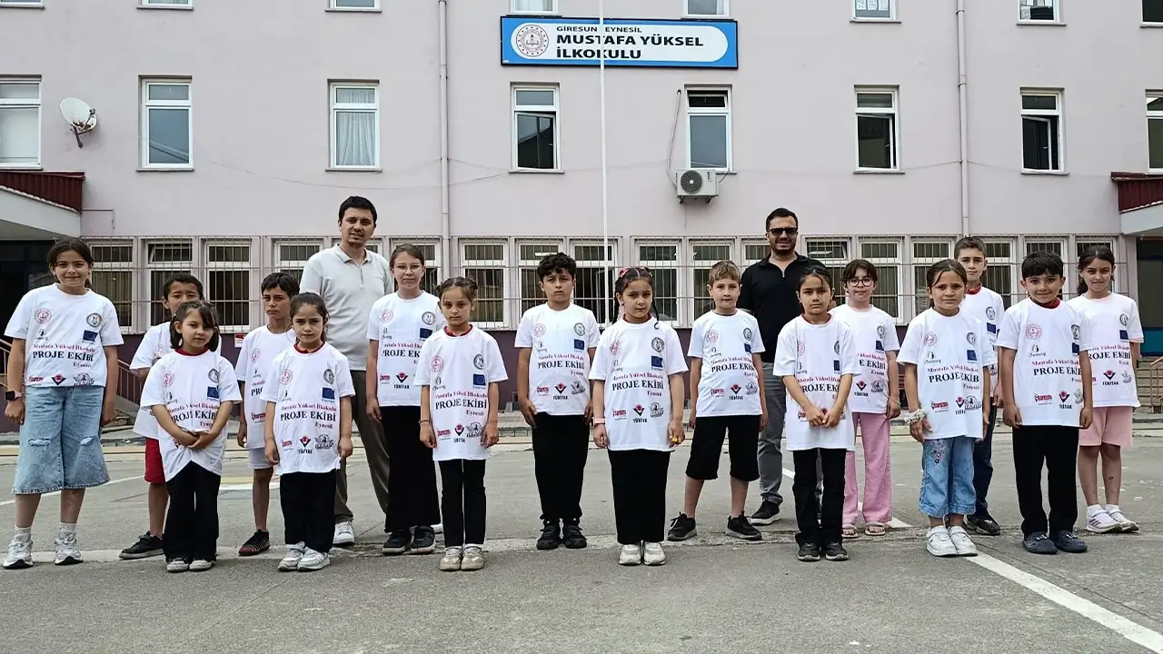 Giresunlu öğrenciler uluslararası projede yer aldı
