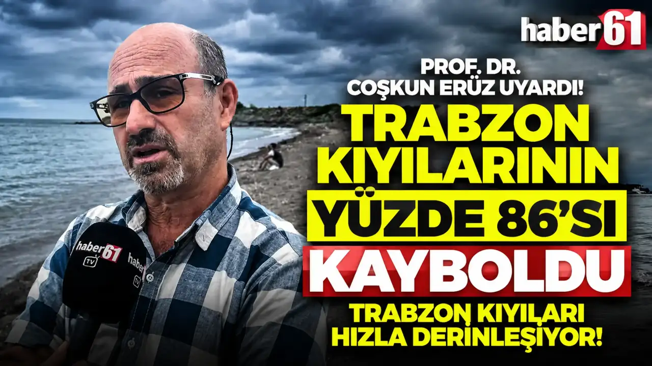 Prof. Dr. Coşkun Erüz uyardı: "Trabzon'da boğulmaların nedeni rip akıntısı değil"