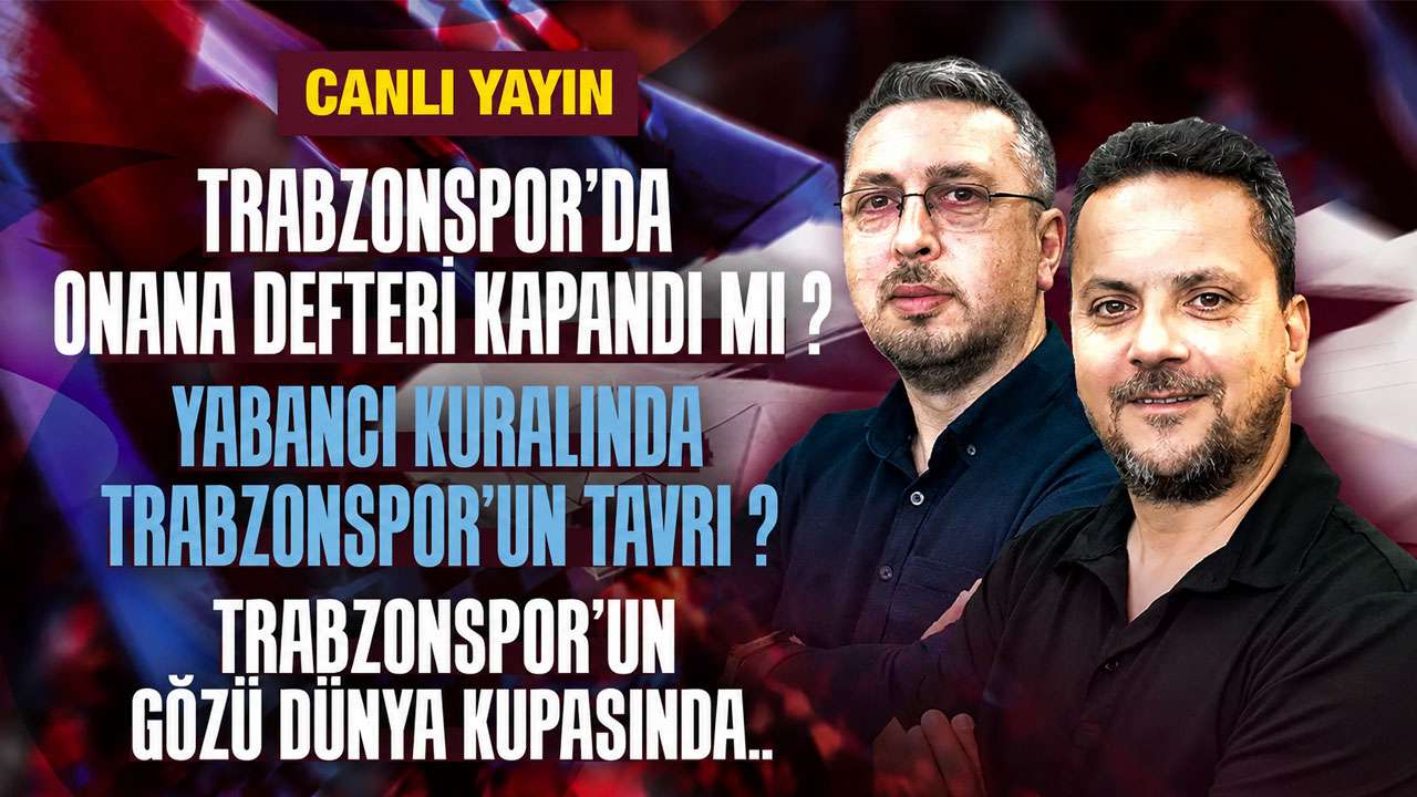 Trabzonspor gündeminin konuşulduğu Saha Kenarı programı Haber61TV'de