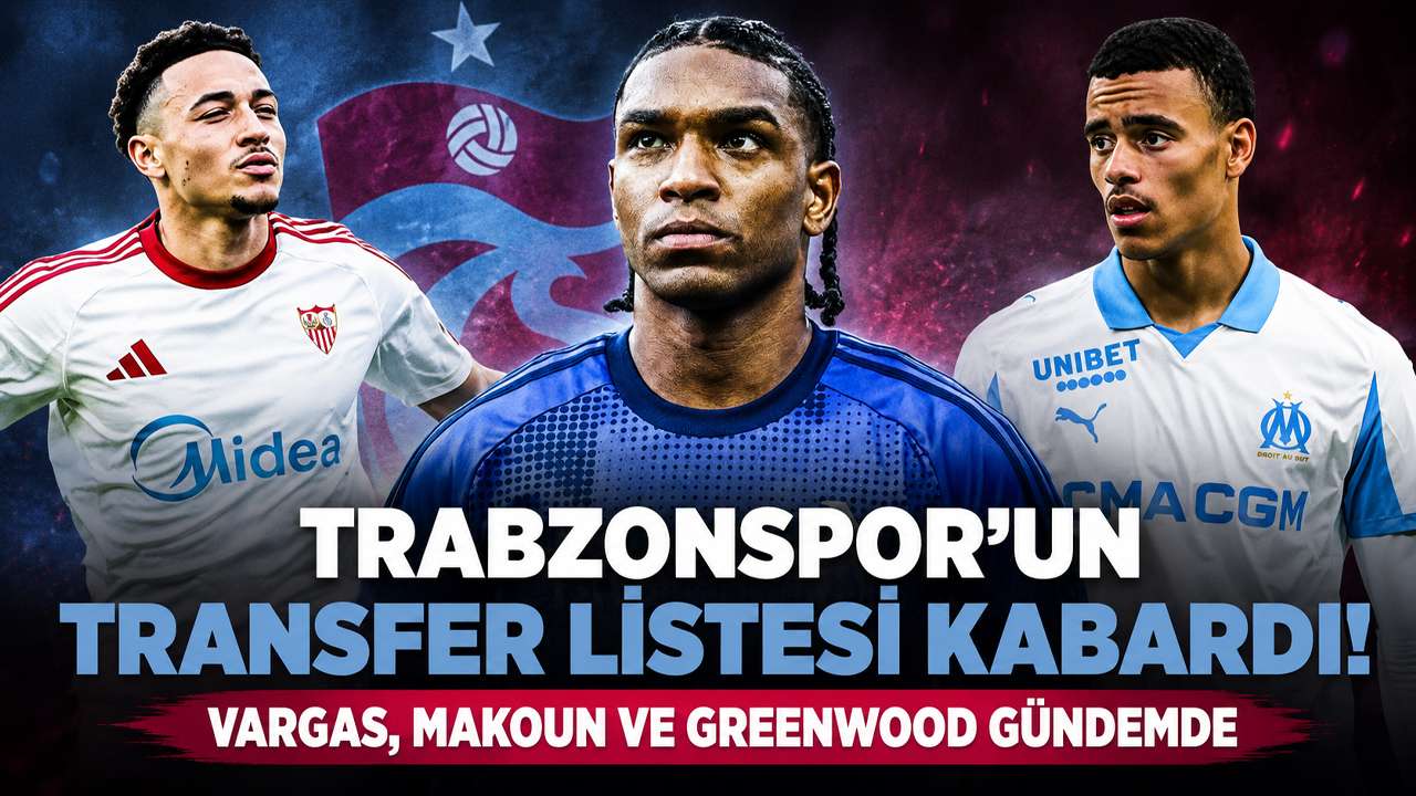 Trabzonspor'un transfer listesi kabardı! Vargas, Makoun ve Greenwood gündemde