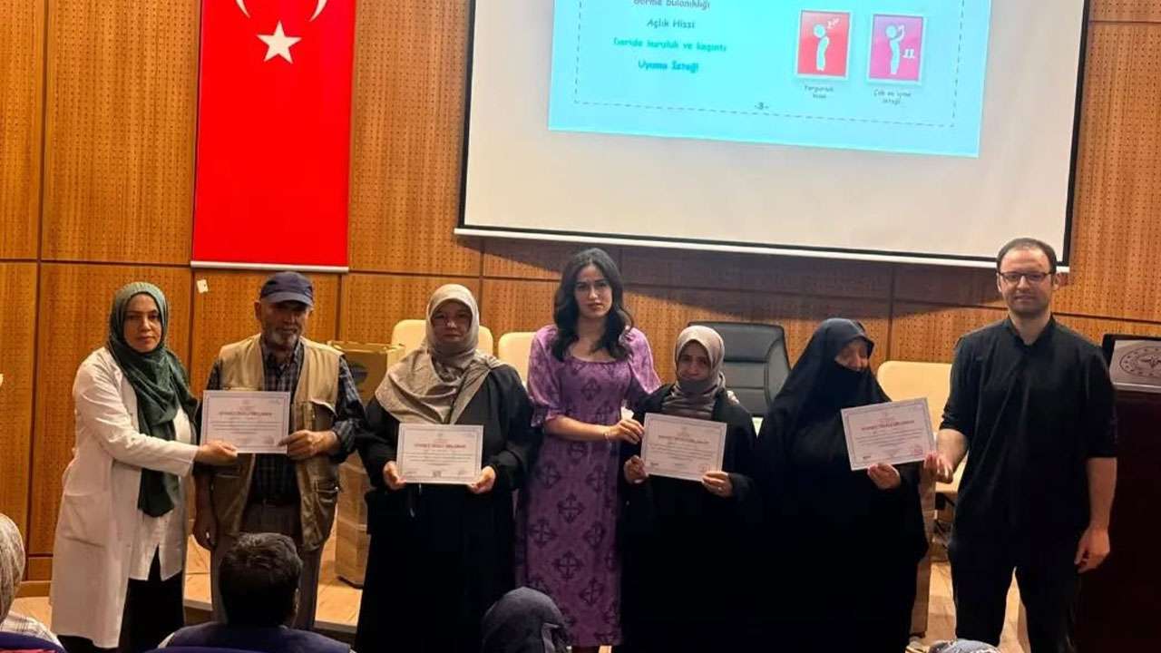 Bayburt'ta Diyabet Okulu eğitimleri tamamlandı