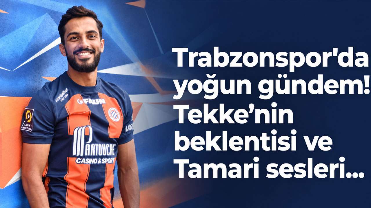 Trabzonspor’da yoğun gündem! Tekke’nin beklentisi ve Tamari sesleri…
