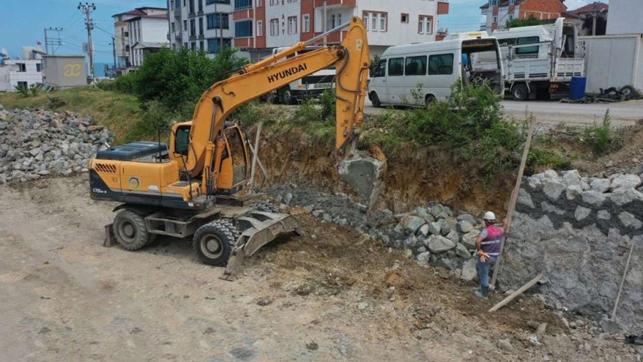 Fatsa'da ulaşımı güçlendirecek çalışmalar sürüyor