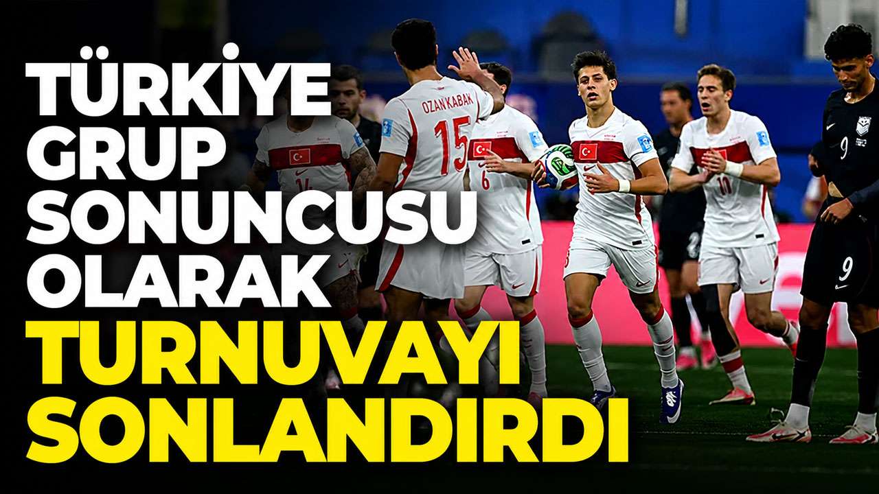 Türkiye, ABD'yi yendi ancak Dünya Kupası'na grup sonuncusu olarak veda etti