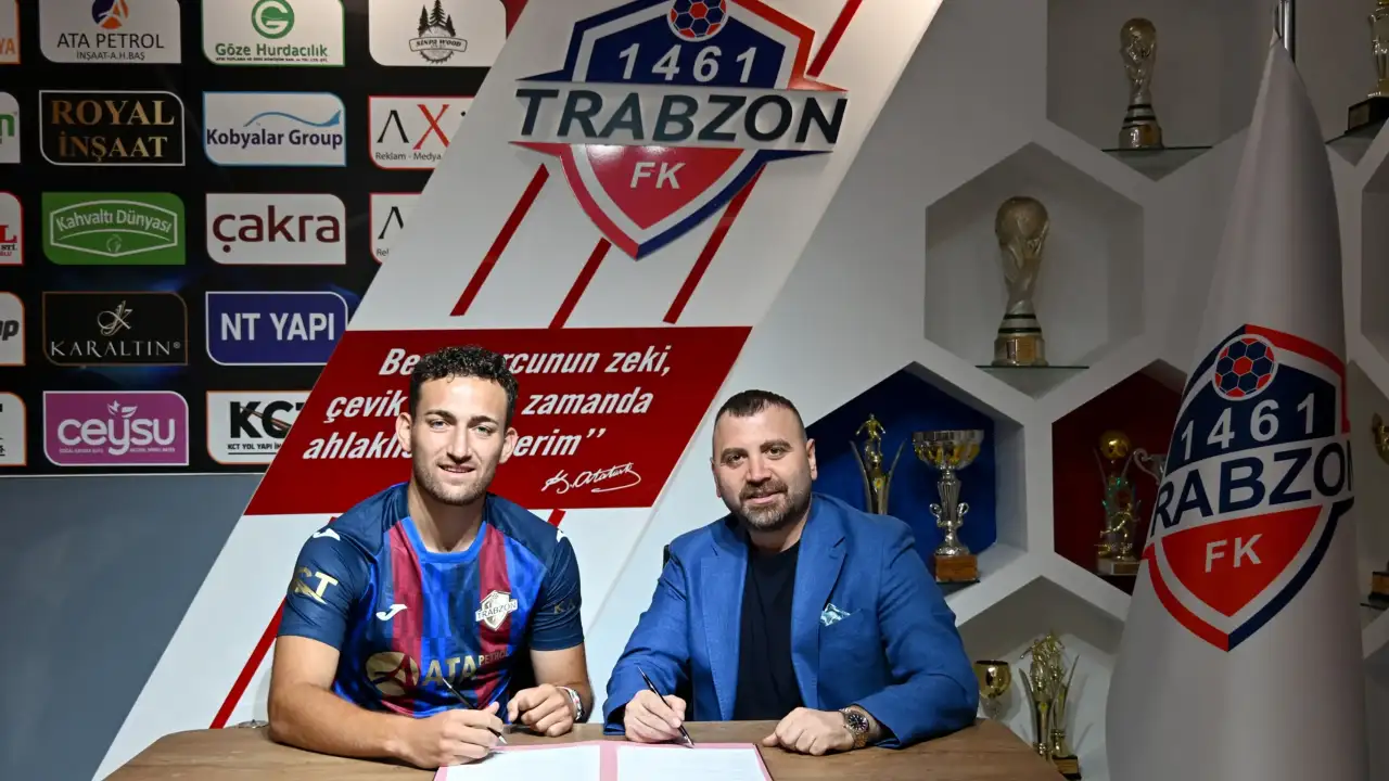 1461 Trabzon FK, Alperen Kuyubaşı ile 2 yıllık anlaşma sağladı