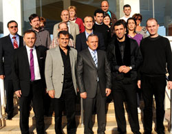 Macarlar'dan TS'ye başarı dileği