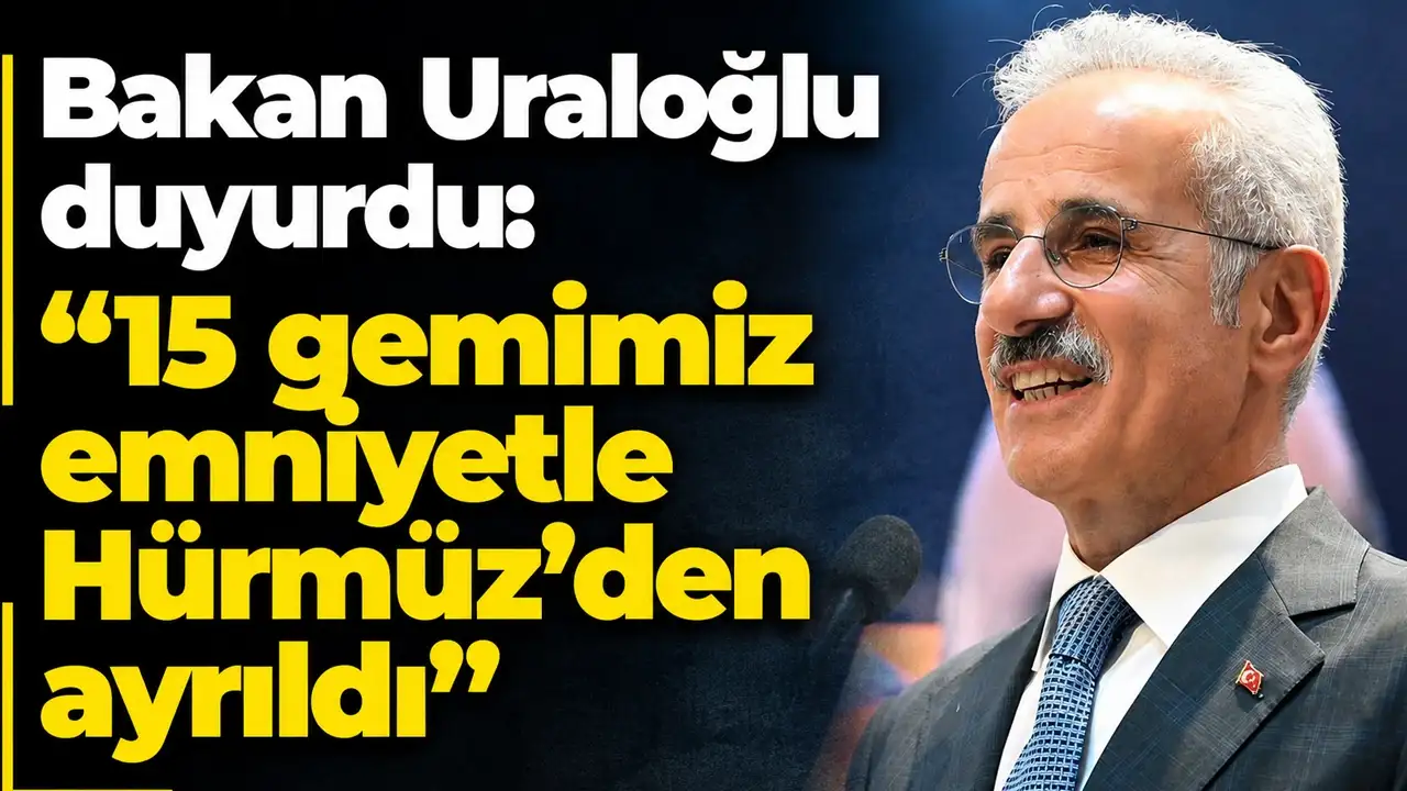Bakan Uraloğlu duyurdu: 