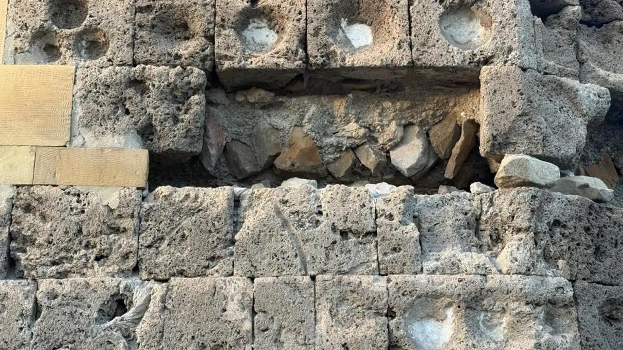 Bayburt Kalesi için alarm! tarihi taşlarda düşme riski tespit edildi