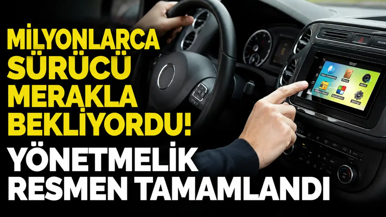 Milyonlarca sürücü merakla bekliyordu! Yönetmelik resmen tamamlandı
