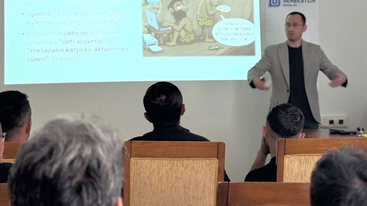 Bayburt'ta yükümlülere empati ve iletişim semineri düzenlendi