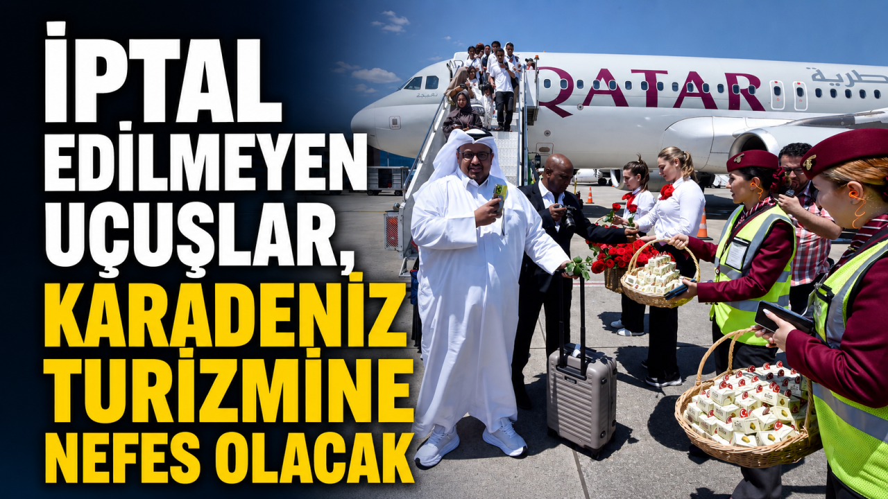 İptal edilmeyen uçuşlar, Karadeniz turizmine nefes olacak