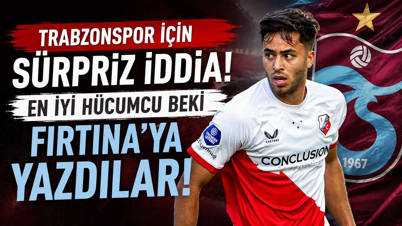 Trabzonspor için sürpriz iddia! En iyi hücumcu beki Fırtına’ya yazdılar!