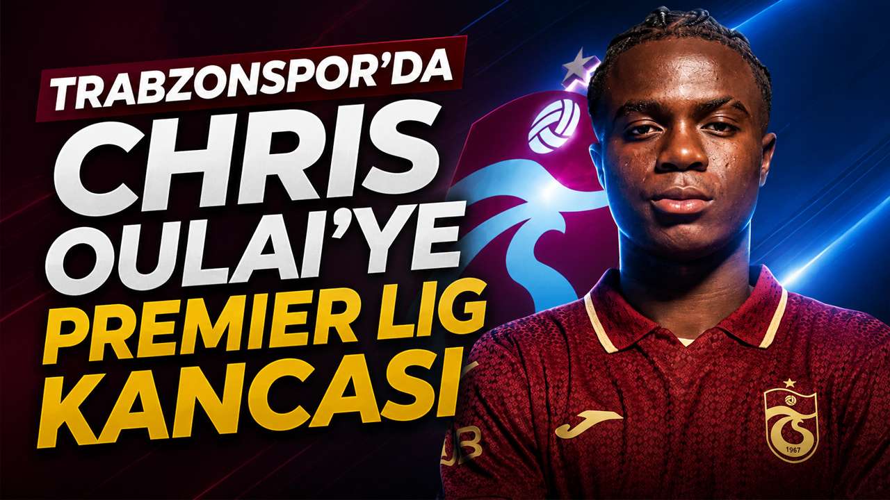 Trabzonspor’da Chris Oulai’ye Premier Lig kancası