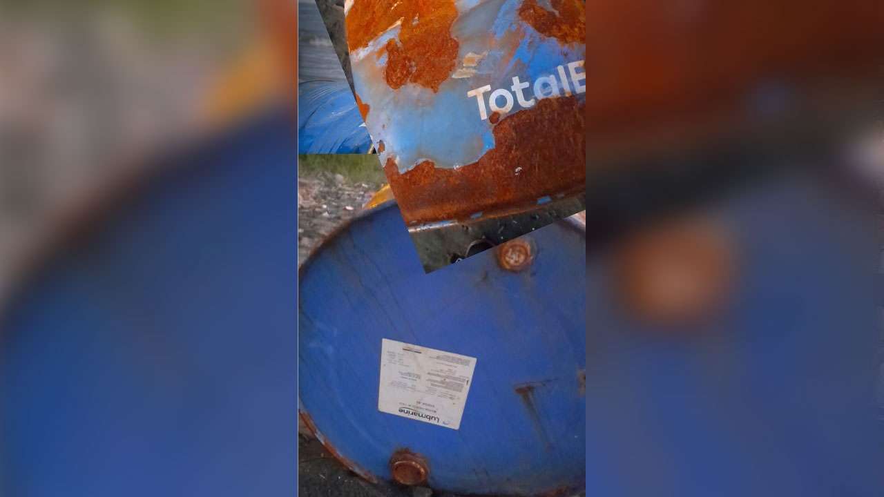 Araklı sahilinde şüpheli varil paniği! Kötü koku tedirgin etti