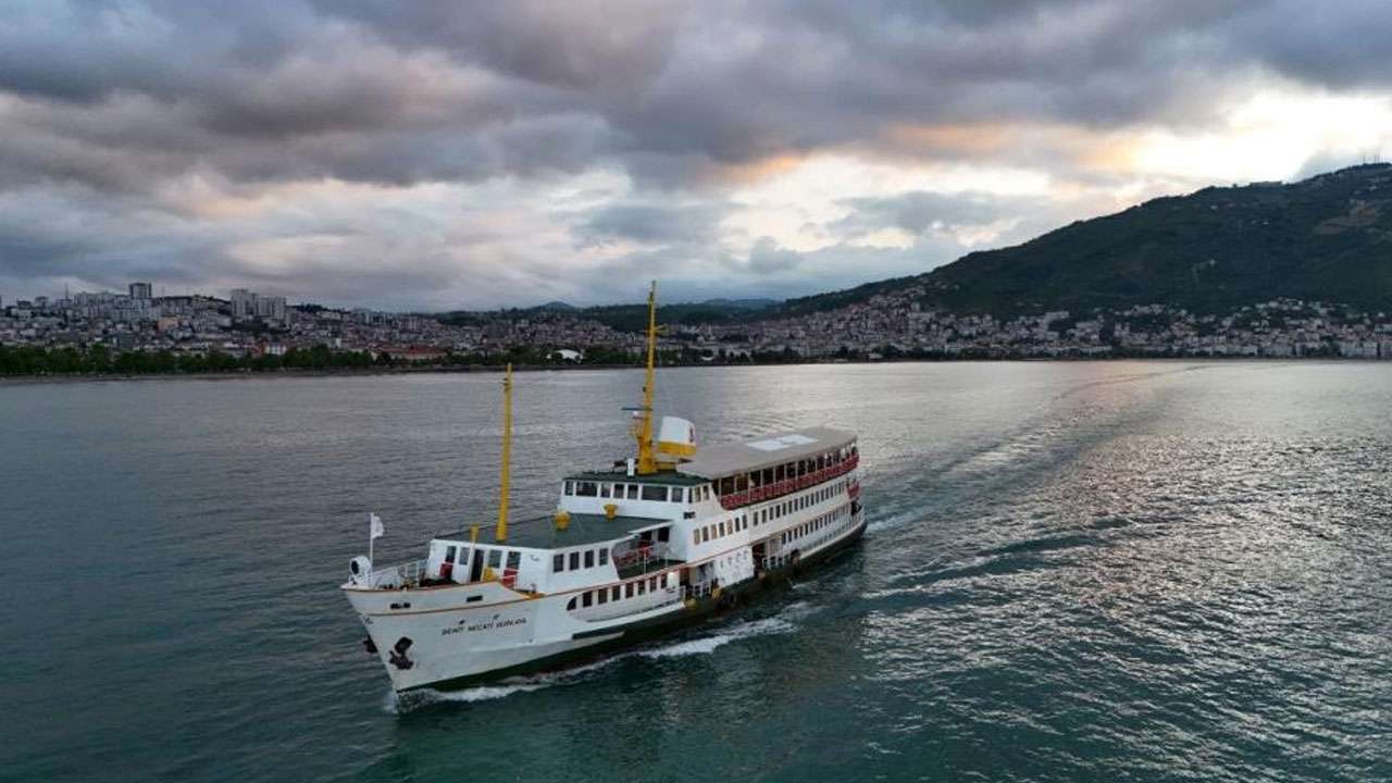 Ordu Şehit Necati Gürkaya Gemisi seferlere başlıyor! Ordu deniz turizminde yeni dönem