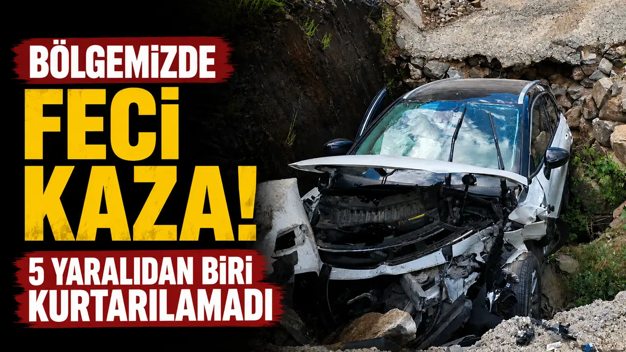 Giresun'da feci kaza! 5 yaralıdan biri kurtarılamadı