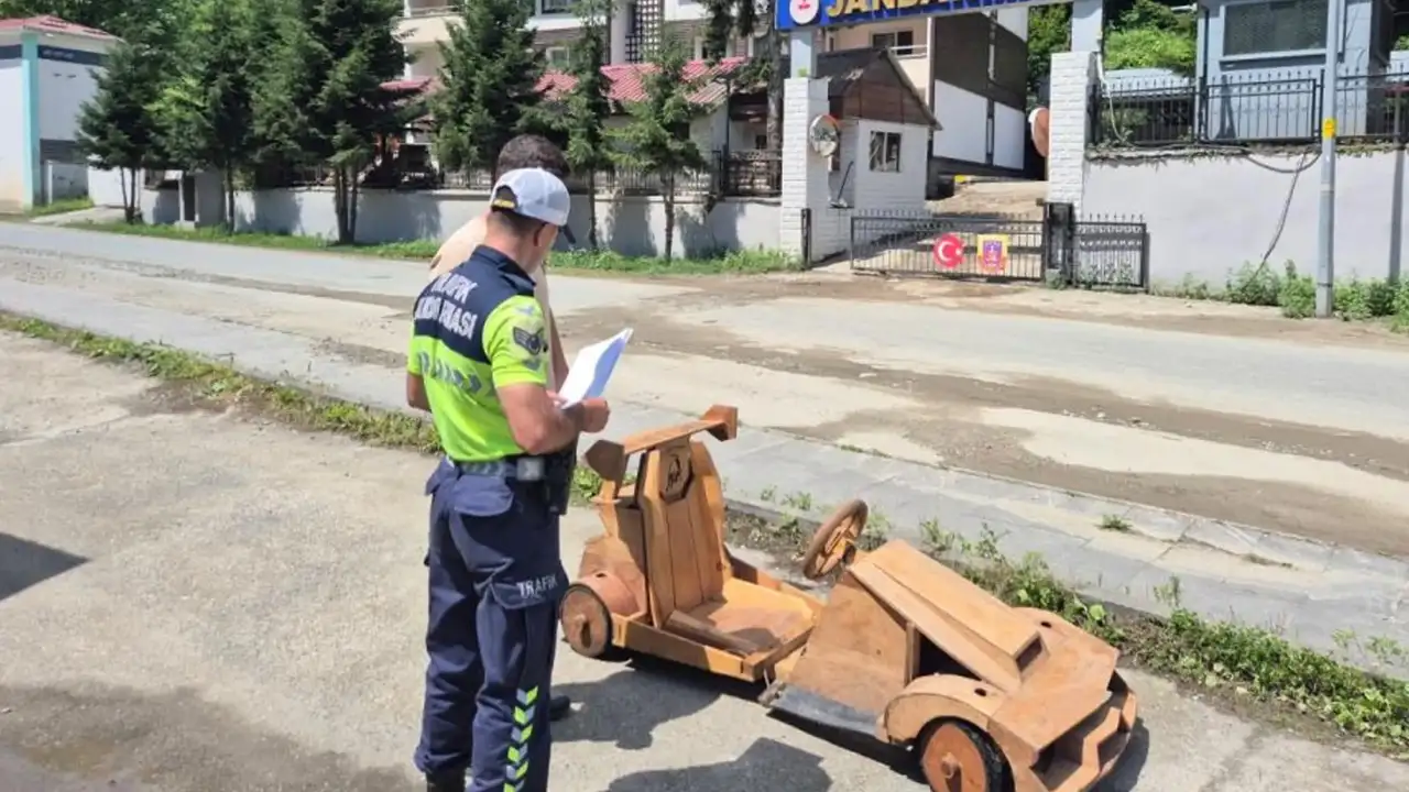 Ayder'deki ahşap araca jandarma el koydu! Sosyal medya paylaşımı sonrası işlem