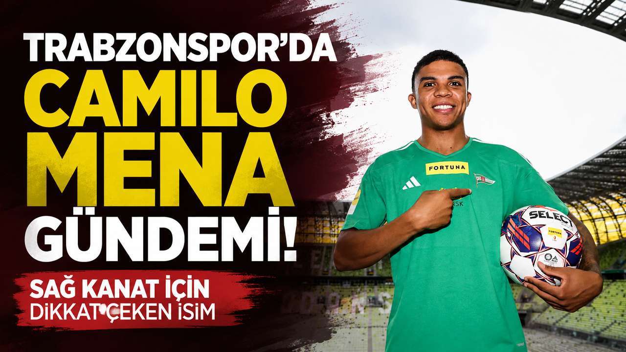 Trabzonspor’da Camilo Mena gündemi! Sağ kanat için dikkat çeken isim