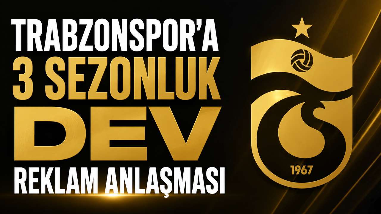 Trabzonspor'a 3 sezonluk dev reklam anlaşması