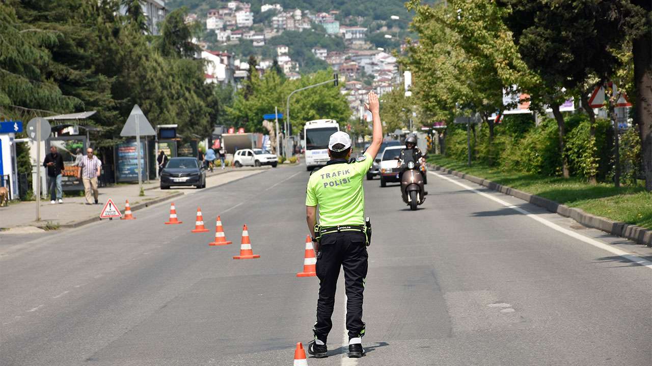 Ordu’da bir haftada 19 bin 772 araç denetlendi