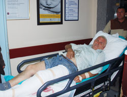 Patpat devrildi: 5 yaralı