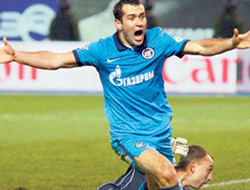Rusya'da şampiyon Zenit
