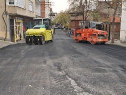 Belediyeden 60 bin ton asfalt