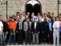 Trabzonspor yemekte bir arada