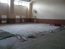 Trabzon'da spor salonu tadilatta