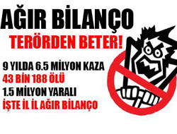 81 ilin trafik kazası raporu