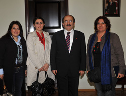 Başkan'dan sanata destek