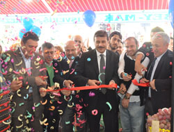 TS’li Futbolcular açılışa katıldı